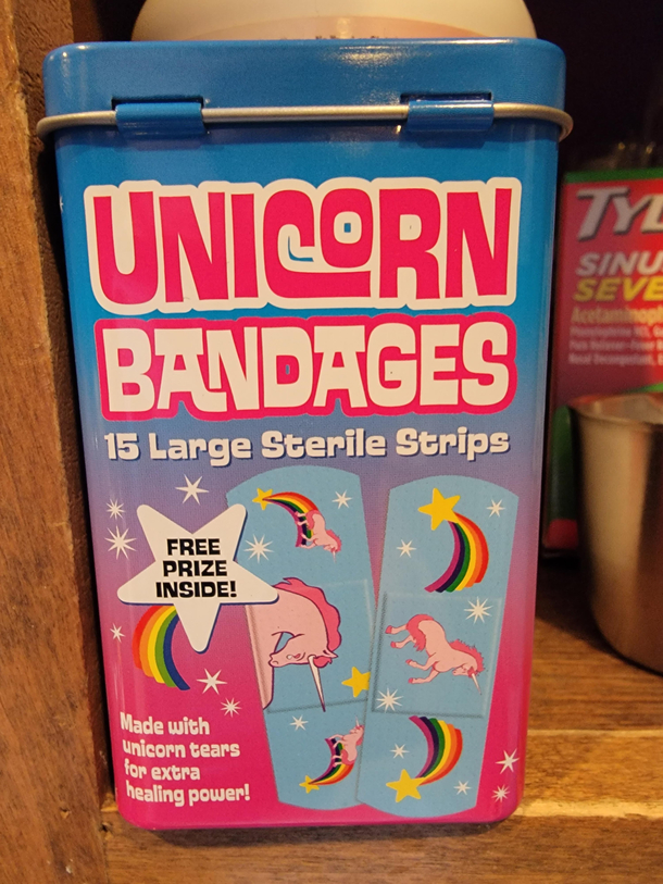 What do you show a Unicorn to make it cry