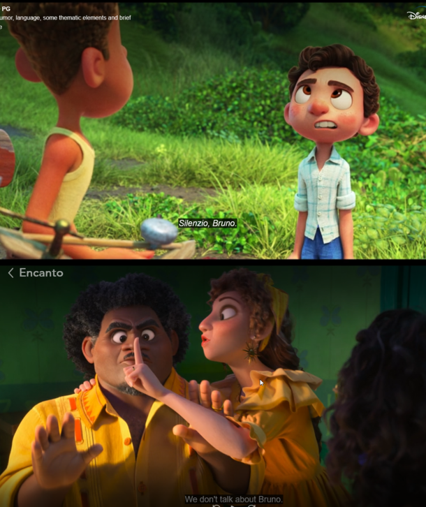 What does DisneyPixar have against Bruno