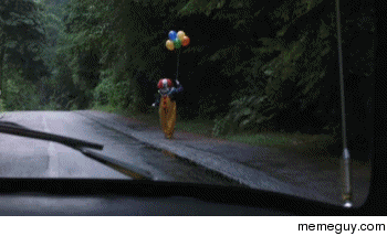 What I feel is going to happen whenever I drive alone at night