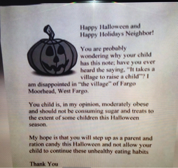 What I got for Halloween