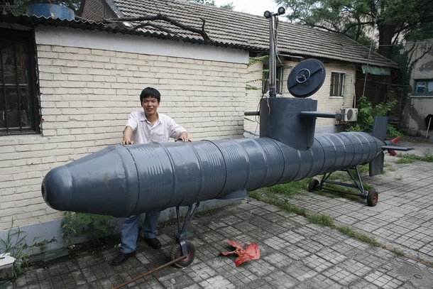 What I imagine when I hear that North Korea has submarines