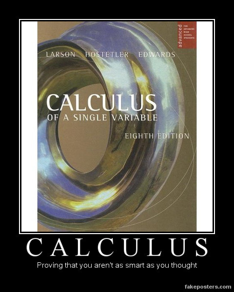 What I learned in Calc class