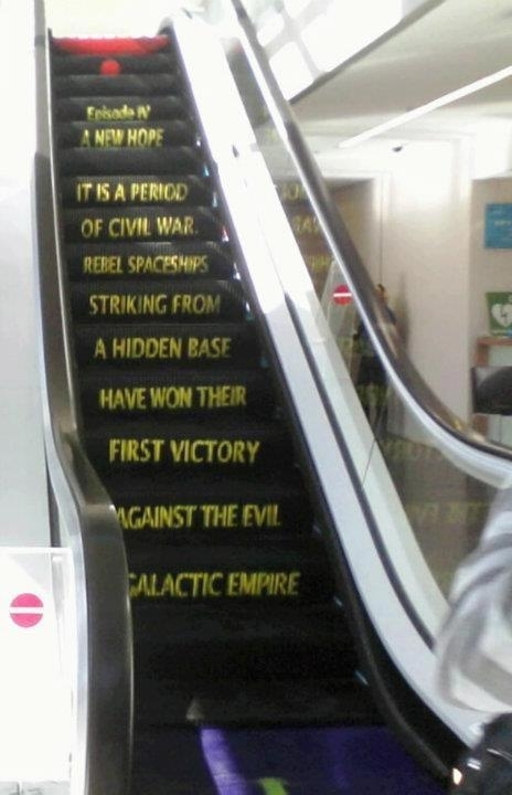 What I see whenever I look at an escalator