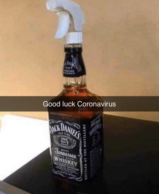 What Im telling the clerk when buying  bottles of whiskey
