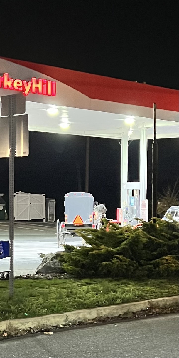 What is being filled up here