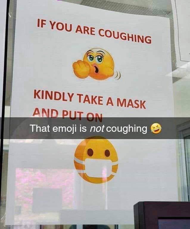 What IS that emoji doing then