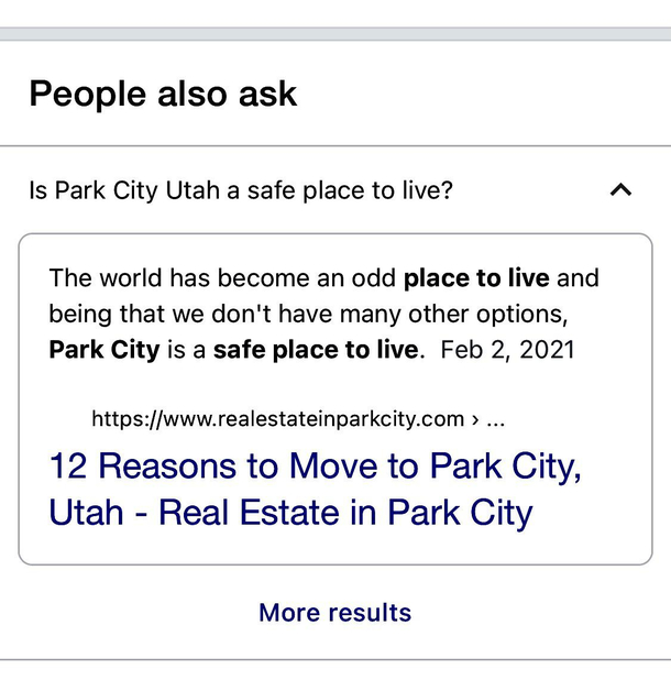 What kind of answer is that Google