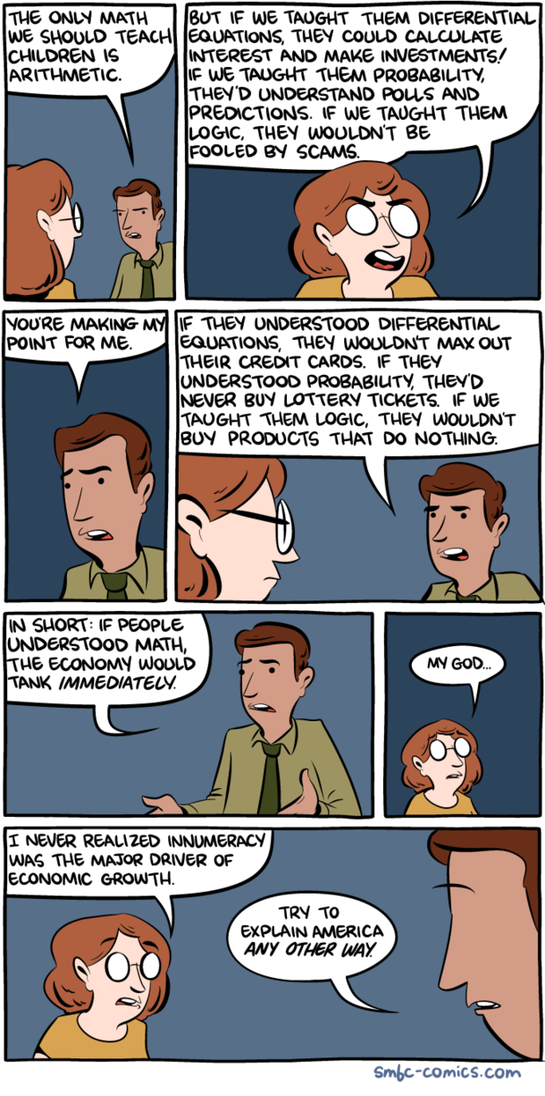 What Math We Should Teach
