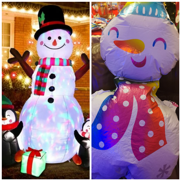 What my pal ordered vs what she got