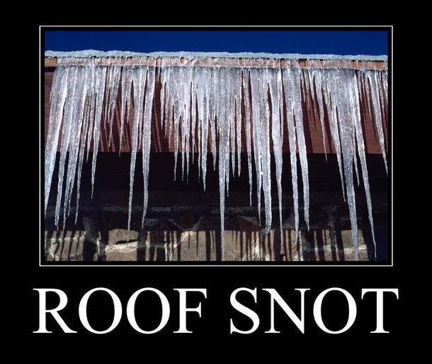 What my  year old daughter calls icicles