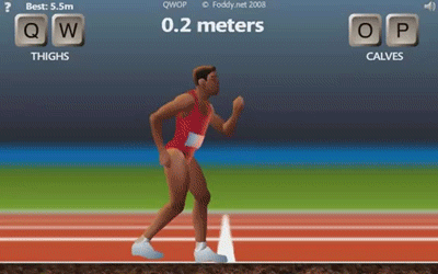 What running in a dream feels like