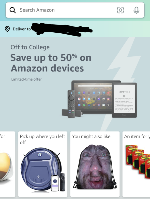 what the actual fuck Amazon