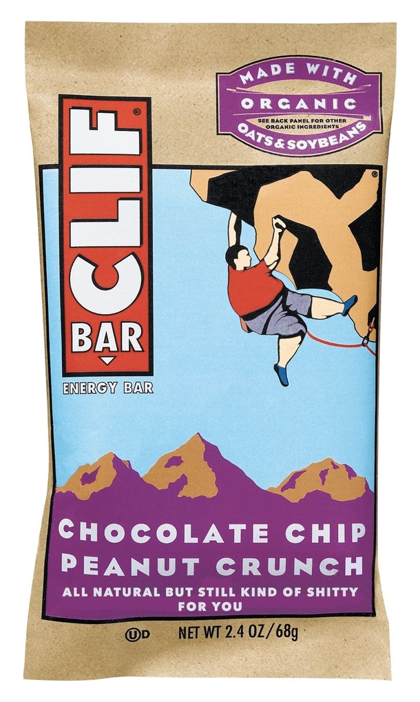 What the clif bar guy would look like if he actually ate clif bars all the time