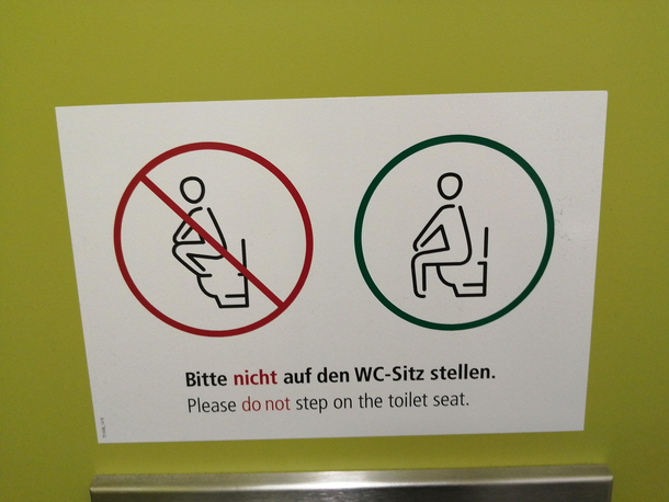 What the hell happened at this toilet
