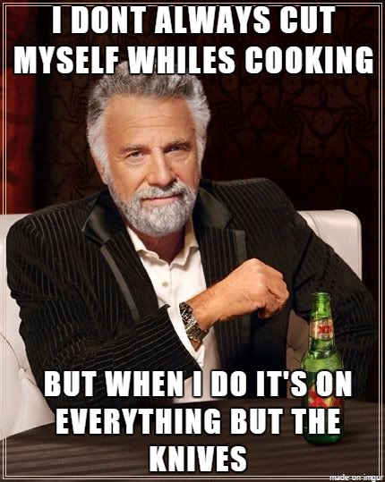 What three years as a chef has taught me to expect