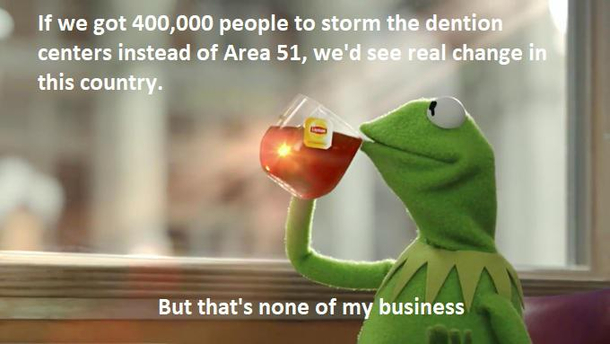 What we do with aliens isnt any of my business