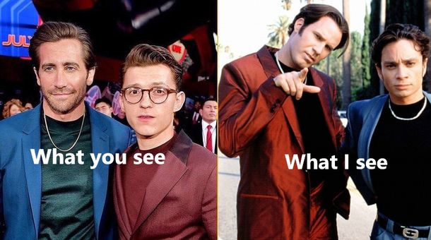 What you see What I see
