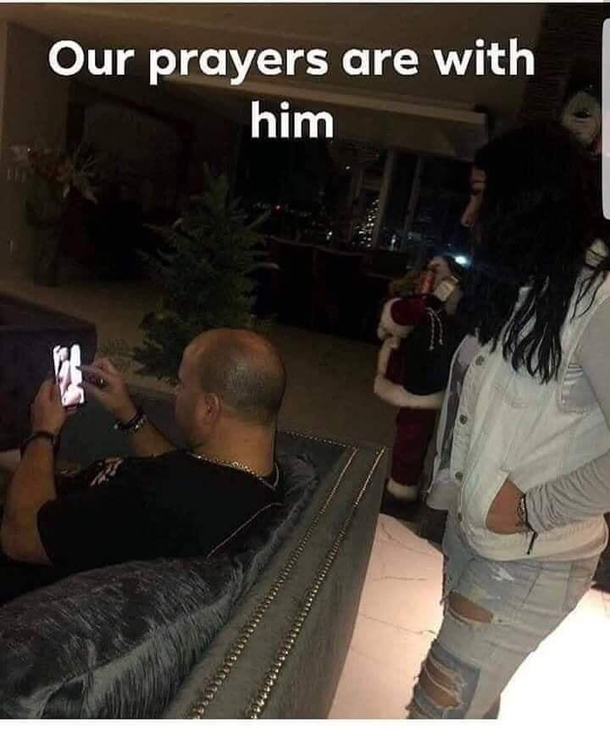 Whats going on with him 