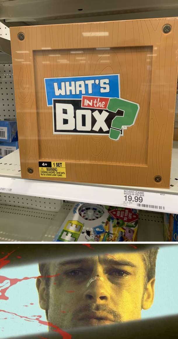 Whats in the box - Meme Guy