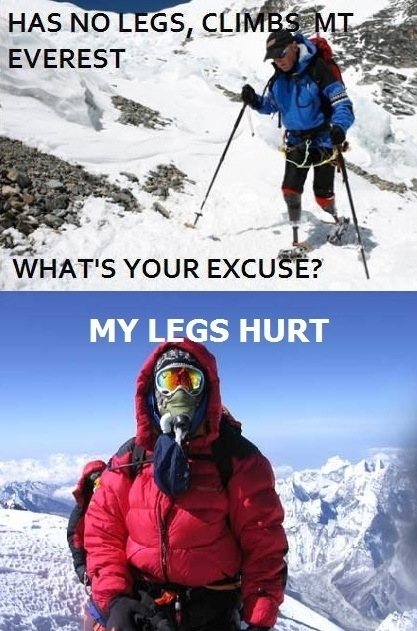Whats your excuse