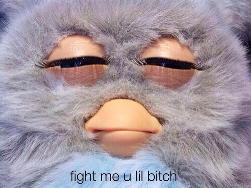 When a kid wont stop staring at you