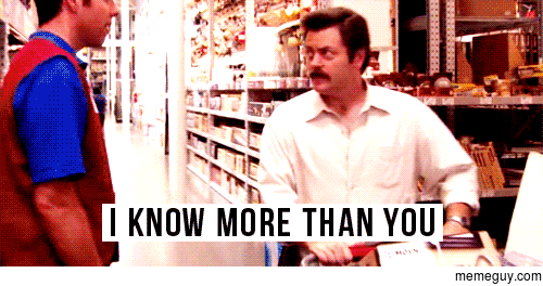 When a store I shop at frequently gets a new employee