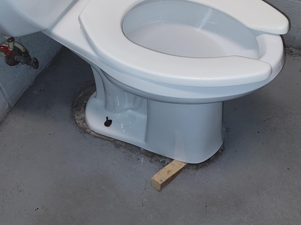 When an electrician does a plumbers job you end up with carpentry