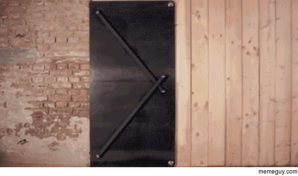When an engineer whos also an artist designs a door