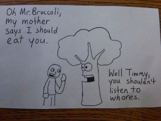 When broccoli strikes back