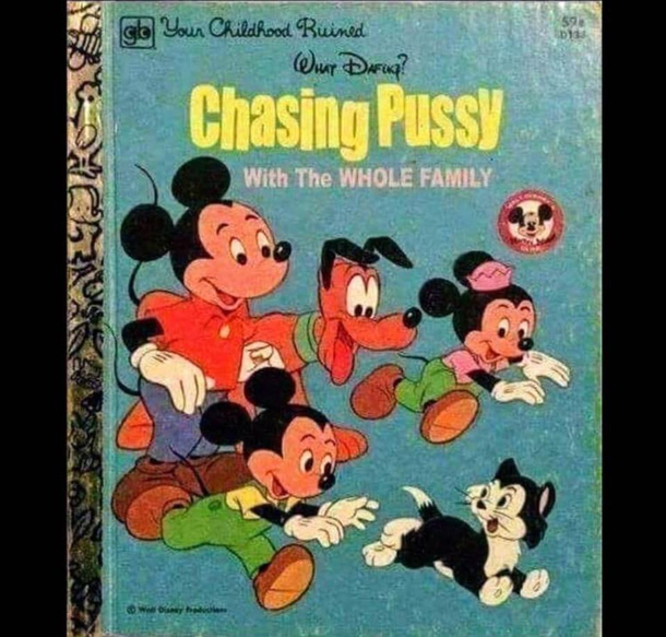 When chasing puss means exactly that
