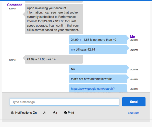 When Comcast does math x-post with rcomcast