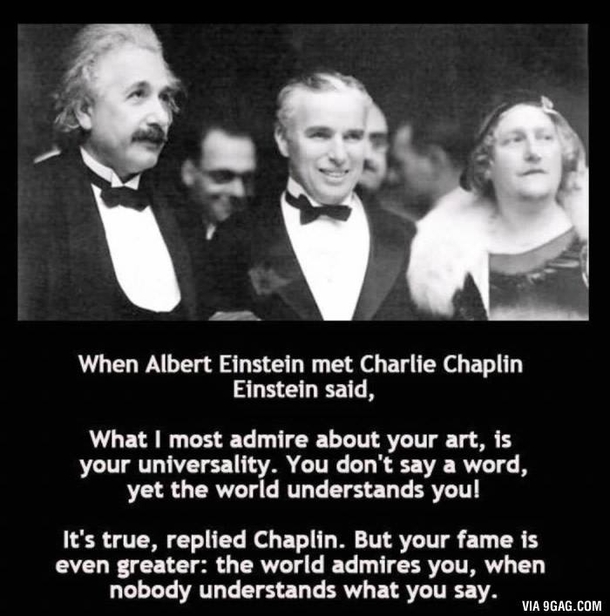When Einstein amp Charlie Chaplin Met