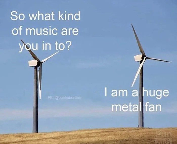 When huge fans of music meet each other