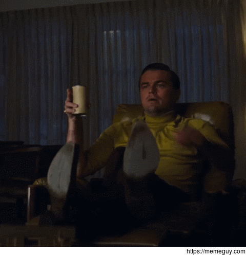 When I am watching a movie and unexpectedly see the scene that a meme had originated from