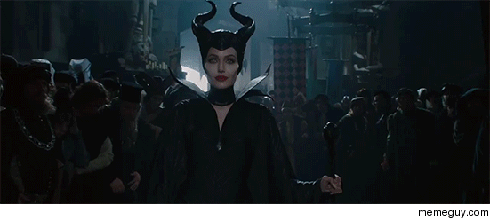 When I was going to post another Godfather gif but then saw the new Maleficent trailer