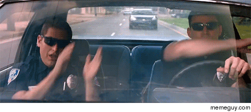 When Im in the car with my friend and our jam comes on