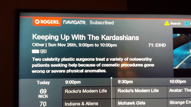 When incorrect show descriptions go terribly right 