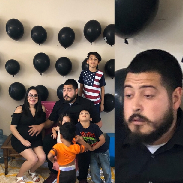 When it finally hits that you really are having another one My brothers gender reveal party