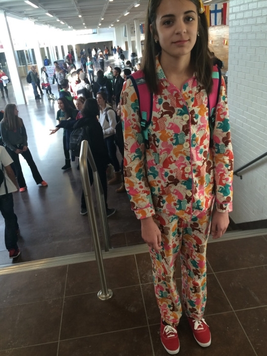 When its Pajama Day and Im the only one participating