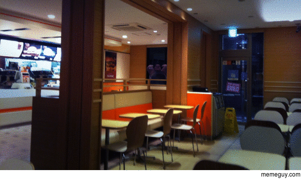 When McDonalds is closed