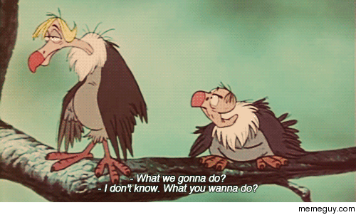 When me and my SO are discussing what to do