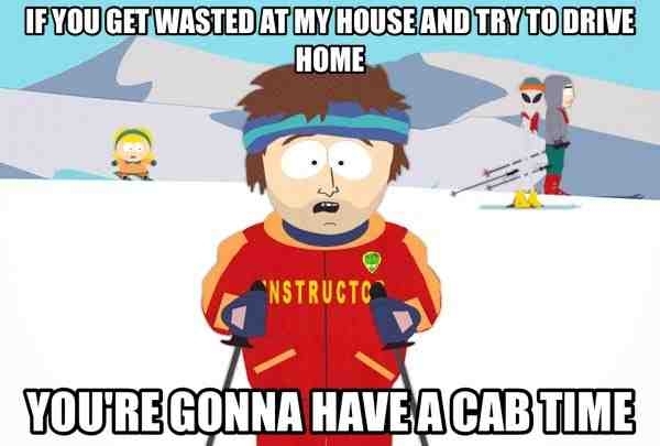 When my friends get drunk