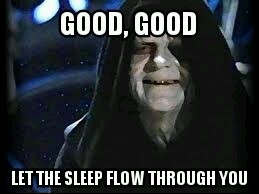When my  year old rubs his eyes right before nap time