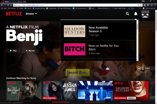 When Netflix calls you a b