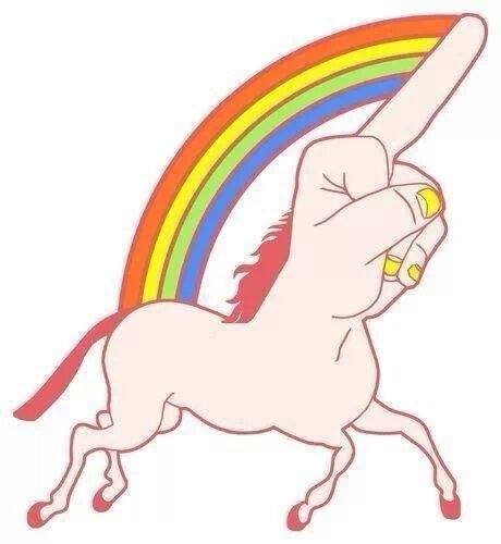 when people piss you off just send them a Fuck Younicorn