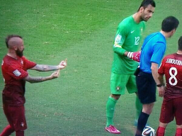 When Pepe got red carded