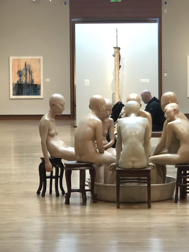 When real life blends into art