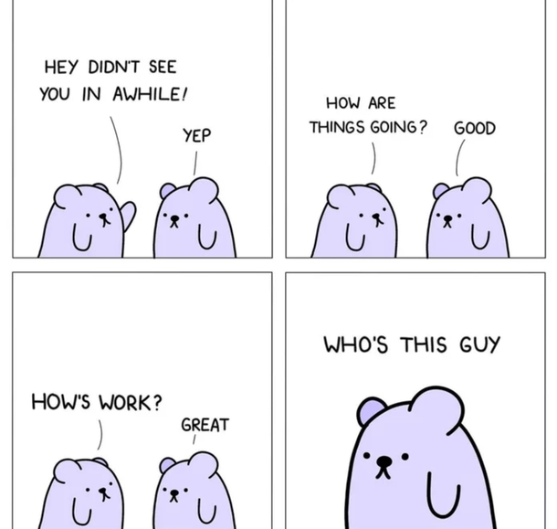 When someone knows you but you dont know them
