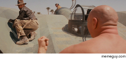 When someone tries to start a gif battle with me