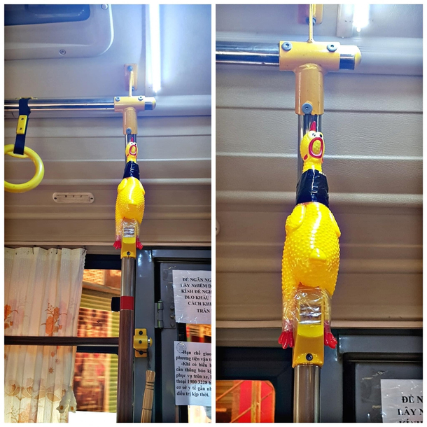 When the bus stop button stopped working